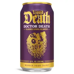 Liquid Death Doctor Death Sparkling Water - 6pk/12 fl oz Cans