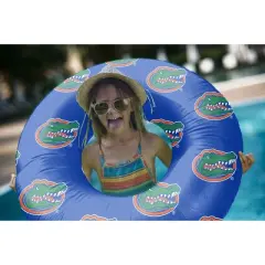 NCAA Florida Gators 48" Inflatable Pool Float: PVC Water Float, 330 lbs Capacity