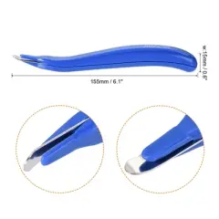 Unique Bargains Office Home Desktop Magnetic Staple Remover Multicolor Pack of 4