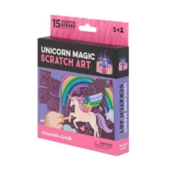Crocodile Creek Scratch Art Unicorn