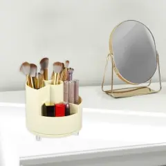Unique Bargains Home Office Bathroom Rotating 360-Degree Rotatable Makeup Organizer 1 Pc