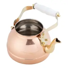 Classic Cuisine 7.25C/1.8Q Copper Tea Kettle