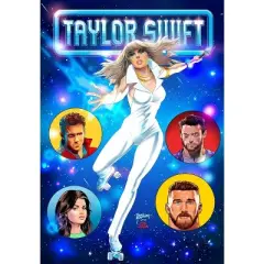 Female Force Taylor Swift Dazzler Homage Variant with Travis Kelce - by  Eric M Esquivel (Paperback)