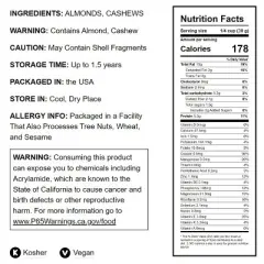 Dry Roasted Almonds and Cashews Mix - by Food To Live