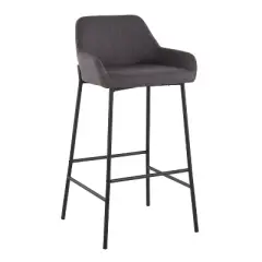 Set of 2 Daniella Metal Polyester Barstool - LumiSource