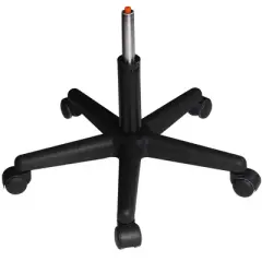 Master Massage Pneumatic Rolling Massage Stool with Backrest