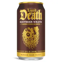 Liquid Death Rootbeer Wrath Sparkling Water - 6pk/12 fl oz Cans