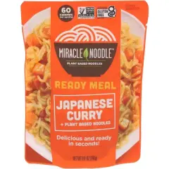 Miracle Noodle RTE Meal Japan Curry Noodle - 9.9 OZ (Pack of 6)