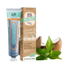 Dr. Ginger's Activated White Charcoal Toothpaste - 4oz