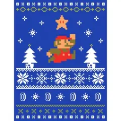Men's Nintendo Mario Ugly Christmas Sweater Sweatshirt