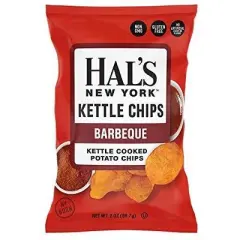 Hal&rsquo;s New York Best Sellers Chips 2oz Bag 24 Variety Pack Gluten-Free Non-GMO Kettle Cooked Classic Chips Crunchy Snack for Home, Office, or On-the-Go