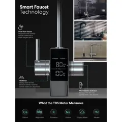 BRIO Tankless RO Reverse Osmosis Water Filtration System 800GPD