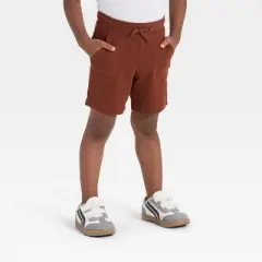 Toddler Boys' 5pk Knit Shorts - Cat & Jack&trade; White/Green/Blue