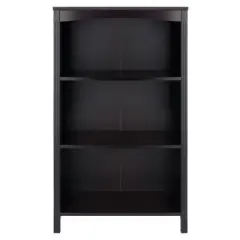 42.99" Terrace 4 Tier Bookshelf Espresso Brown - Winsome