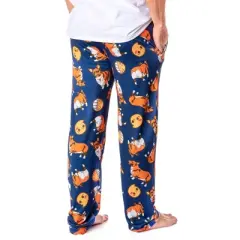 Cowboy Bebop Anime Men's Ein the Corgi Data Dog Adult Lounge Pajama Pants