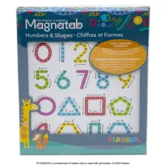 Playskool 0-9 Numbers & Shapes Magnatab&reg;
