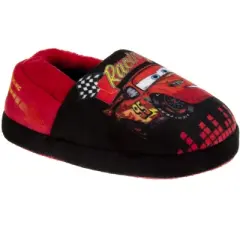 Disney Pixar Cars Lightning McQueen Plush Slippers (Toddler)