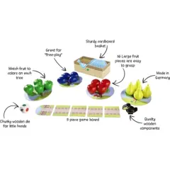 HABA My Very First Games - First Orchard Cooperative Board Game (Made in Germany)