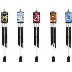 NCAA Wind Chime, #1 Fan with Team Logo - Gonzaga Bulldogs