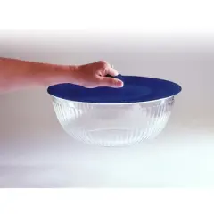 FanPans Team Logo Silicone Lid Set, 2 Pack - NCAA UNC Tar Heels