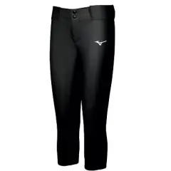 Mizuno Girl's Belted Stretch Softball Pant