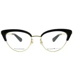 Kate Spade  807 Womens Cat-Eye Eyeglasses Black 50mm