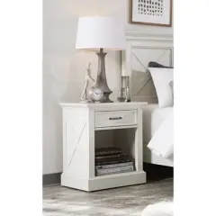 Seaside Lodge Nightstand White - Home Styles