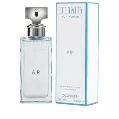 Eternity Air By Calvin Klein Pear, Peony, Lily-Of-The-Valley, Cedar, Musk Women Eau De Parfum Spray 3.4 Oz 2018  3.4 Oz Fragrance