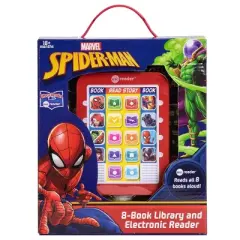 Pi Kids Marvel Spider-Man Electronic Me Reader and 8-Book Library Boxed Set