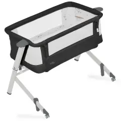 Evolur Stellar Bassinet and Bedside Sleeper - Black