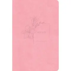 CSB Compact Bible, Value Edition, Soft Pink Leathertouch - by  Csb Bibles by Holman (Leather Bound)