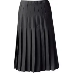 Lands' End Lands' End School Uniform Women's Solid Pleated Skirt Below the Knee