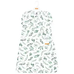 Hudson Baby Long Sleeve Cotton Jersey Sleeping Bag, Sack, Blanket, Eucalyptus