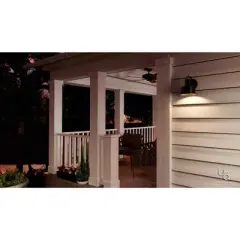 Urban Ambiance Luxury Luxe Industrial Outdoor Wall Light,  10"H x 8-1/2"W,  Olde Bronze Finish, UHP1040