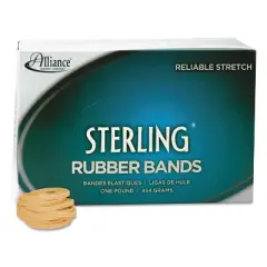 Alliance Sterling Rubber Bands Rubber Bands 30 2 x 1/8 1500 Bands/1lb Box 24305
