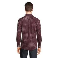 Lands' End Men's Tailored Fit No Iron Twill Long Sleeve Shirt