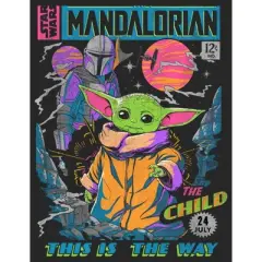 Men's Star Wars The Mandalorian 12 Cents Retro Comic T-Shirt