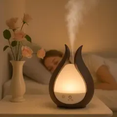 Di'Aroma Essential Oil Diffuser 200ml, Ultrasonic Aroma & Fragrance Oil Diffuser with Aromatherapy Vaporizer, 7 Lights, 3Timers for Home & Room