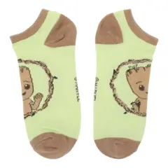 I Am Groot Mischief Mayhem Cuteness 5-Pair Women's Ankle Socks