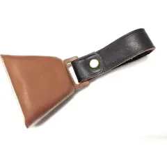 Auburn Leathercrafters COUNTRY COW BELL #3 LARGE W/STRAP