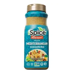 iSpice Blend | Mediterranean Seasoning | 16.01 oz | Mixed Spice & Seasoning | Bulk Size | Halal | Kosher