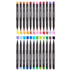 KINGART PRO Coloring Brush Pens 24 Colors