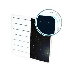 Viztex Glacier Glass Dry-Erase Whiteboard 14" x 14" (FCVGM1414WP) 