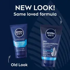 Nivea Men Maximum Hydration Moisturizing Face Wash with Aloe Vera - 5 fl oz