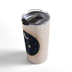 Emanuela Carratoni Love In Space 20 oz Stainless Steel Travel Mug - Deny Designs