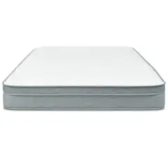 Dreamfoam Bedding Doze 9 Inch Thick Dual Layer Eurotop Memory Foam Medium Firm Comforting and Supportive Sleep Mattress, Queen-Sized Bed