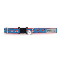 The Worthy Dog Foxy Breakaway Adjustable Cat Collar