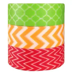 Wrapables Summer Flavors Japanese Washi Masking Tape (Set of 3)