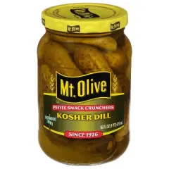 Mt. Olive Petite Snack Crunchers Kosher Dill Pickles - 16 fl oz