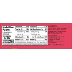 RXBAR High Protein Bars Strawberry Peanut Butter - 10.5oz/5ct